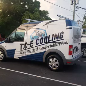 A/C service vans in Orlando Florida 32827