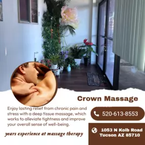 Everyone has different traits.  Part of being an individual means having your own 
individual shape and size, your own stressors, ache and pains, physical needs, and ailments.  
It only makes sense to have your own personal care and relief for your own personal needs. 
Massaging is all about personalized attention, care.