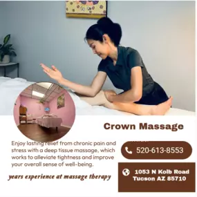 Massage is becoming more popular as people now understand the 
benefits of a regular massage session to their health and well-being.