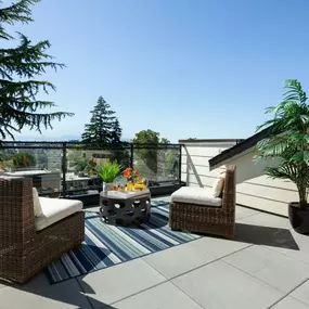 Select homes will offer a rooftop deck