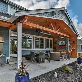 Bild von Timberline Patio Covers by People Come First Construction Group