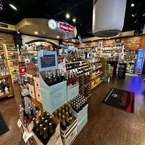 Inside 12th & Pine Wine & Spirits — downtown Nashville’s best liquor store with a huge selection of craft beer, fine wine, spirits, and premium cigars. Spacious layout, competitive prices, and top-rated customer service.