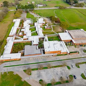 Coleman Roofing and Construction Metal Roofing for Acadian Middle School