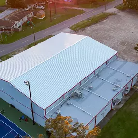 Coleman Roofing and Construction Metal Roofing for Belle Terre Playground