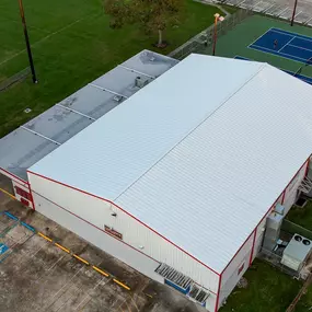Coleman Roofing and Construction Metal Roofing for Belle Terre Playground