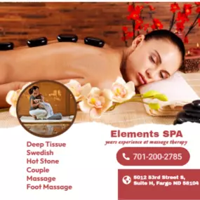 A traditional Swedish massage utilizing a system of techniques specially created to relax muscles by
applying strokes and pressure to increase oxygen flow through the body and release harmful toxins.