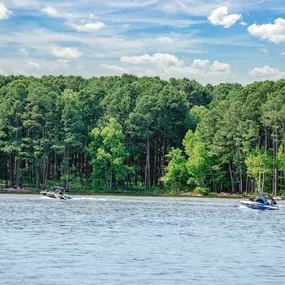 Relax with boating and fishing at Jordan Lake