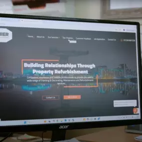Showcase of the Premier Property Solutions website
