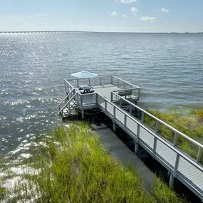 camden clearwater apartments in clearwater, fl resident dock and kayak launch