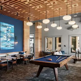 Camden Clearwater apartments indoor resident lounge