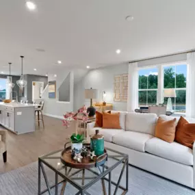 Open concept living room