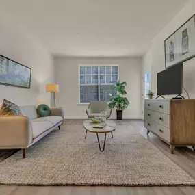 Spacious Living Room