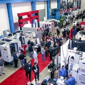 Interior view of the showroom in Sudbury, MA location for Methods Machine Tools, Inc.