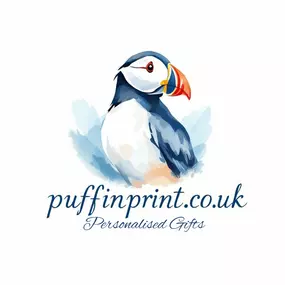 Bild von Puffin print