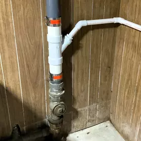 Zoeller Qwik Jon Upflush Toilet connects into your existing sewage stack