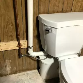 Zoeller Qwik Jon Upflush Toilet - Perfect to get a toilet added in hurry without removing the floor