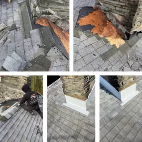 Chimney Flashing repair in Florham Park, NJ
