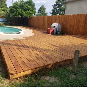Bild von Ninja Fence Staining