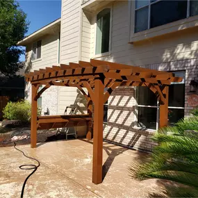 Bild von Ninja Fence Staining