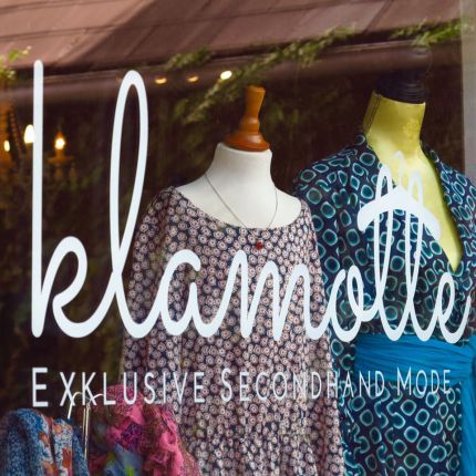 Logotipo de Klamotte exklusive Secondhand Mode
