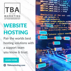 TBA Marketing - Professional Web Design & Hosting