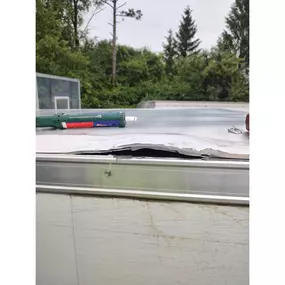 Trailer roof repair