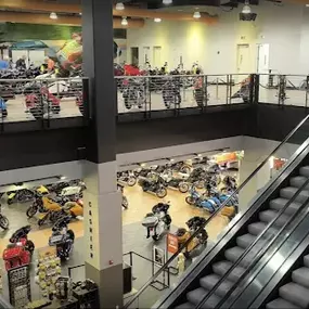 Teddy Morse's Daytona Harley-Davidson Dealership and Showroom Interior