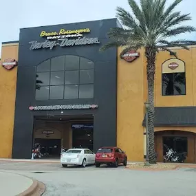 Teddy Morse's Daytona Harley-Davidson Dealership and Showroom Front
