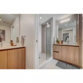 Walk in shower