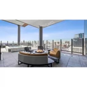 Firepit on skydeck