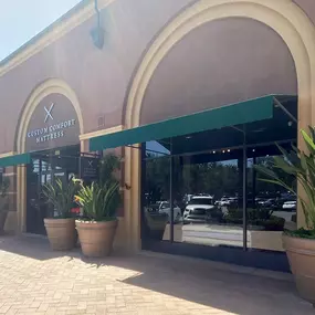 The Irvine Showroom. Receive $100 OFF your next mattress purchase when you complete a complimentary fitting.
