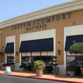 The Huntington Beach Showroom. Receive $100 OFF your next mattress purchase when you complete a complimentary fitting.