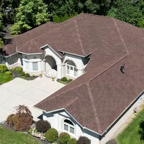 A new GAF roof replacement in Centerville Ohio