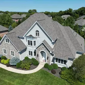 A beautiful full replacement in Centerville Ohio using Certainteed Landmark shingles.