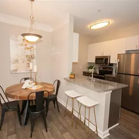 Kitchen and dining room