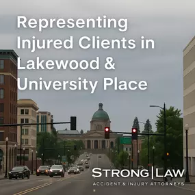 Serving Lakewood, University Place, and surrounding Tacoma neighborhoods, Strong Law provides trusted legal support for car accident and personal injury victims.