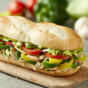 Fresh Vegy Oven Baked Sub