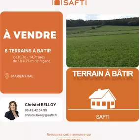 Bild von BELLOY CHRISTEL Conseillère en immobilier SAFTI sur BARST -MARIENTHAL & tous les environs.