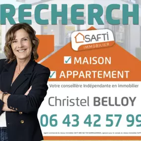 Bild von BELLOY CHRISTEL Conseillère en immobilier SAFTI sur BARST -MARIENTHAL & tous les environs.