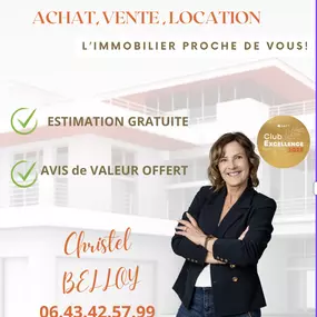 Bild von BELLOY CHRISTEL Conseillère en immobilier SAFTI sur BARST -MARIENTHAL & tous les environs.