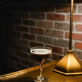 Tightline organic vodka, espresso, cinnamon, molasses served at Uphoff Rotunda Bar