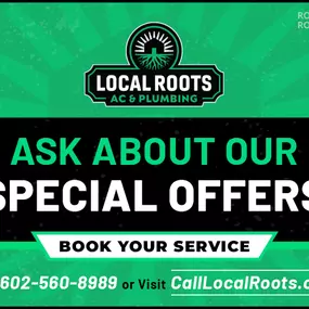 Ask About Our HVAC, AC, Plumbing Repair, Replacement, Installation, Tune-Up in Phoenix, Scottsdale, Paradise Valley, Arcadia, Desert Ridge, Tempe, Cave Cree,, Carefree, Ahwatukee, Chandler, Gilbert, Mesa, Fountain Hills, AZ