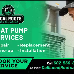 Best Heat Pump Repair, Replacement, Tune-Up and Installation Services in Phoenix, Scottsdale, Paradise Valley, Arcadia, Desert Ridge, Cave Creek, Carefree, Tempe, Ahwatukee, Chandler, Gilbert, Mesa & Fountain Hills, AZ