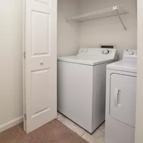 Full-Size Washer & Dryer