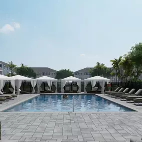 Apartments with a pool in Jacksonville[