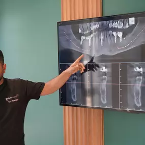 Beratung am Röntgenbild