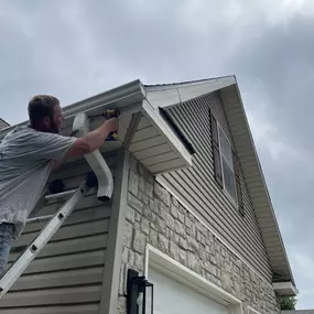 Gutter system replacement