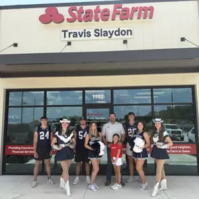 We’re proud to support the Champion Chargers here in Boerne, TX! ⚡️???????? As a proud sponsor, our State Farm team is always cheering you on—on and off the field! ????