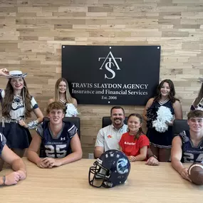 We’re proud to support the Champion Chargers here in Boerne, TX! ⚡️???????? As a proud sponsor, our State Farm team is always cheering you on—on and off the field! ????