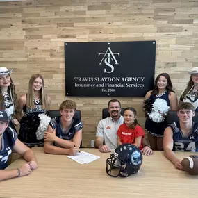 We’re proud to support the Champion Chargers here in Boerne, TX! ⚡️???????? As a proud sponsor, our State Farm team is always cheering you on—on and off the field! ????